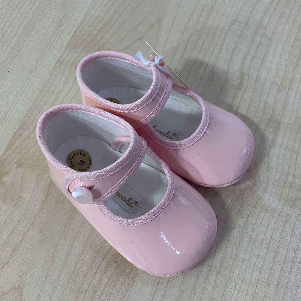 
  Shoes from the Ambarabà children's clothing line, in very soft materials and
  with craftsmans...