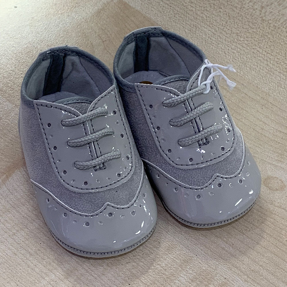 
  Shoes from the Ambarabà children's clothing line, in very soft materials and
  with craftsmans...