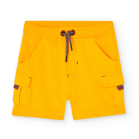 Fleece shorts flame for boy