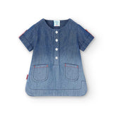 Denim blouse for girl