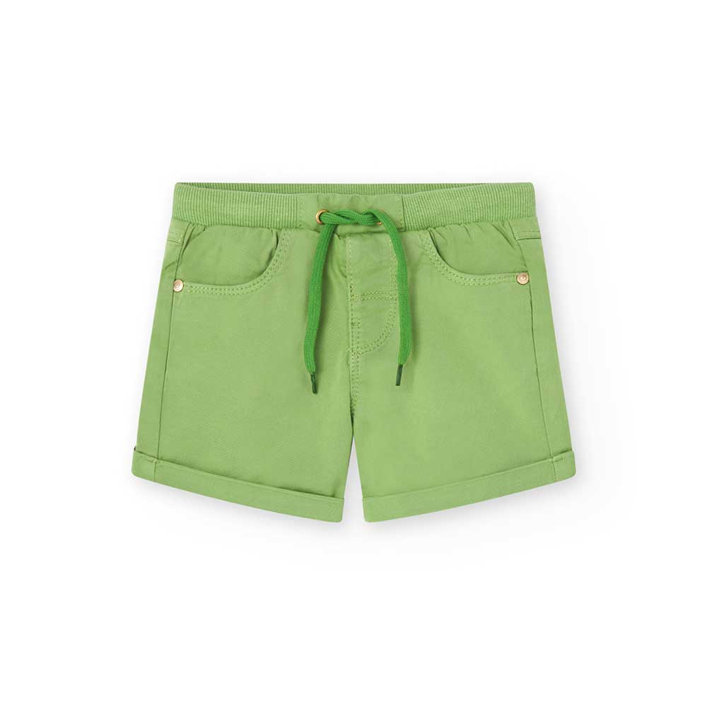 
Shorts from the Boboli children's clothing line, with drawstring at the waist and side pockets.
...