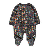 Polka dot chenille onesie for girls