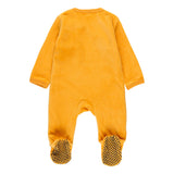 Embroidered chenille onesie for babies