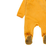 Embroidered chenille onesie for babies