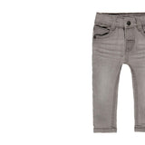 Elastic denim trousers for boys