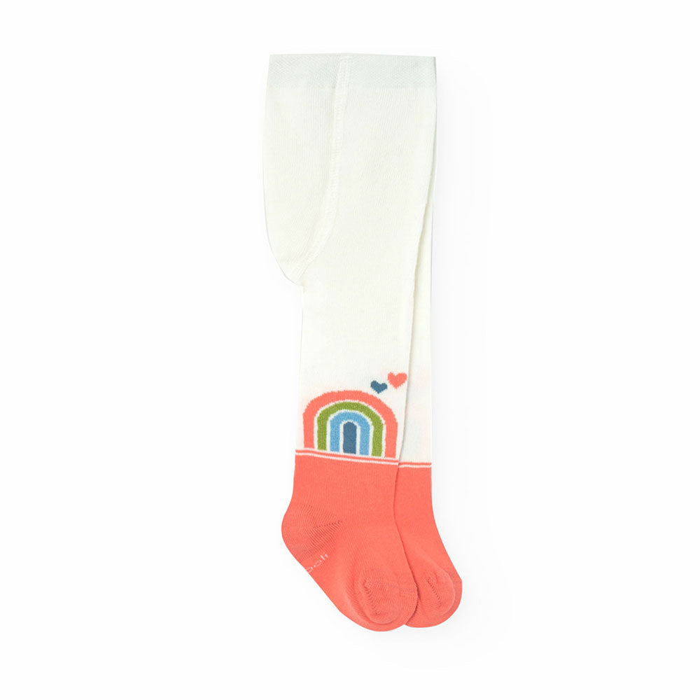 Tights from the Boboli Girls' Clothing Line, with small heart details in contrasting colors.
 

C...