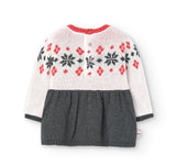 Knitted dress for baby girl -BCI