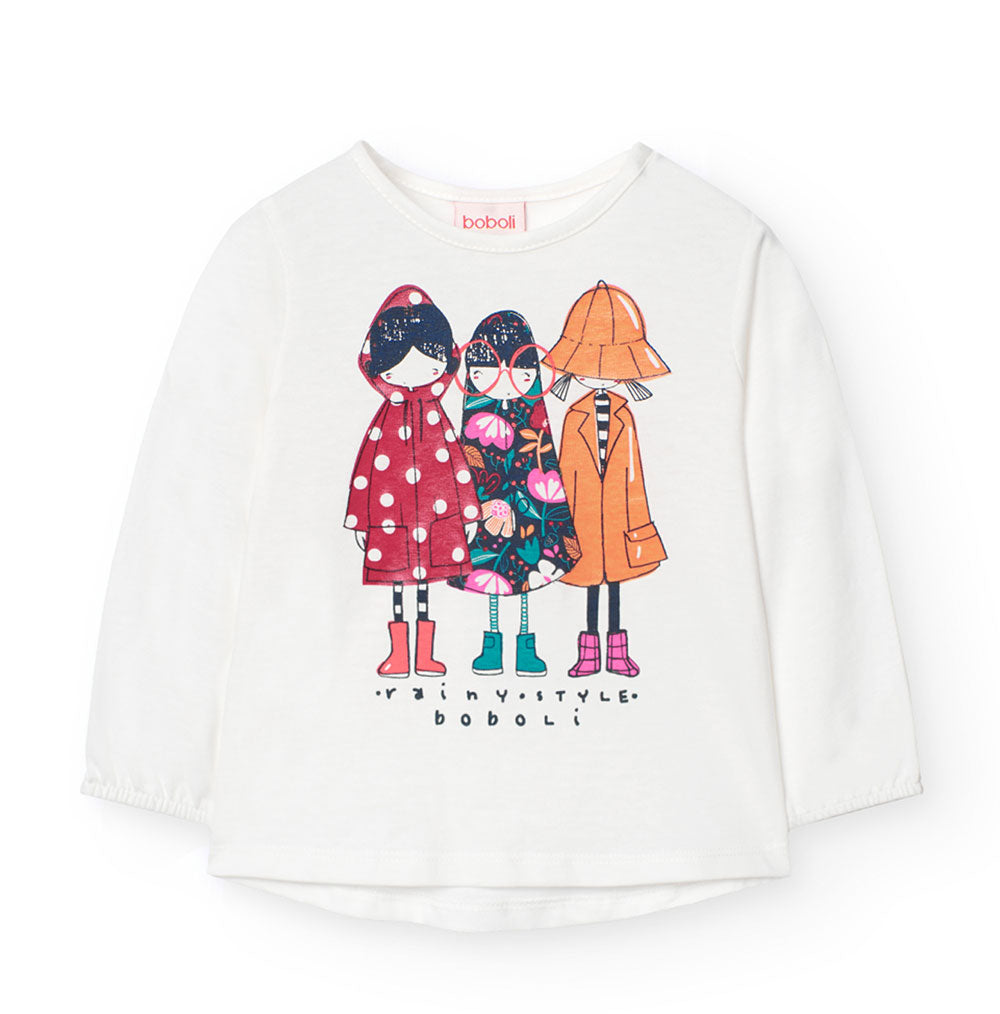 
Boboli Girl's Clothing Line T-shirt, with multicolor print on the front.

 

Composition: 100% C...