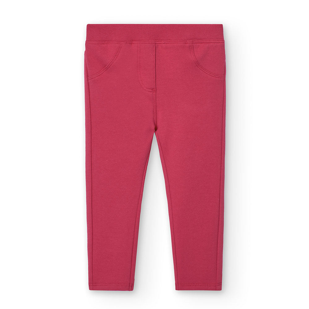 
Plush pants from Boboli's Girl's Clothing Line, solid color with small pockets on the back.

 

...