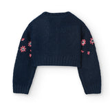 Tricot jacket for baby girl