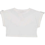 TSHIRT SLEEVELESS CROPPED JERSEY