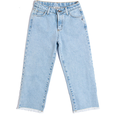 JEANS HIGH RISE STRAIGHT LIGHTBLUE