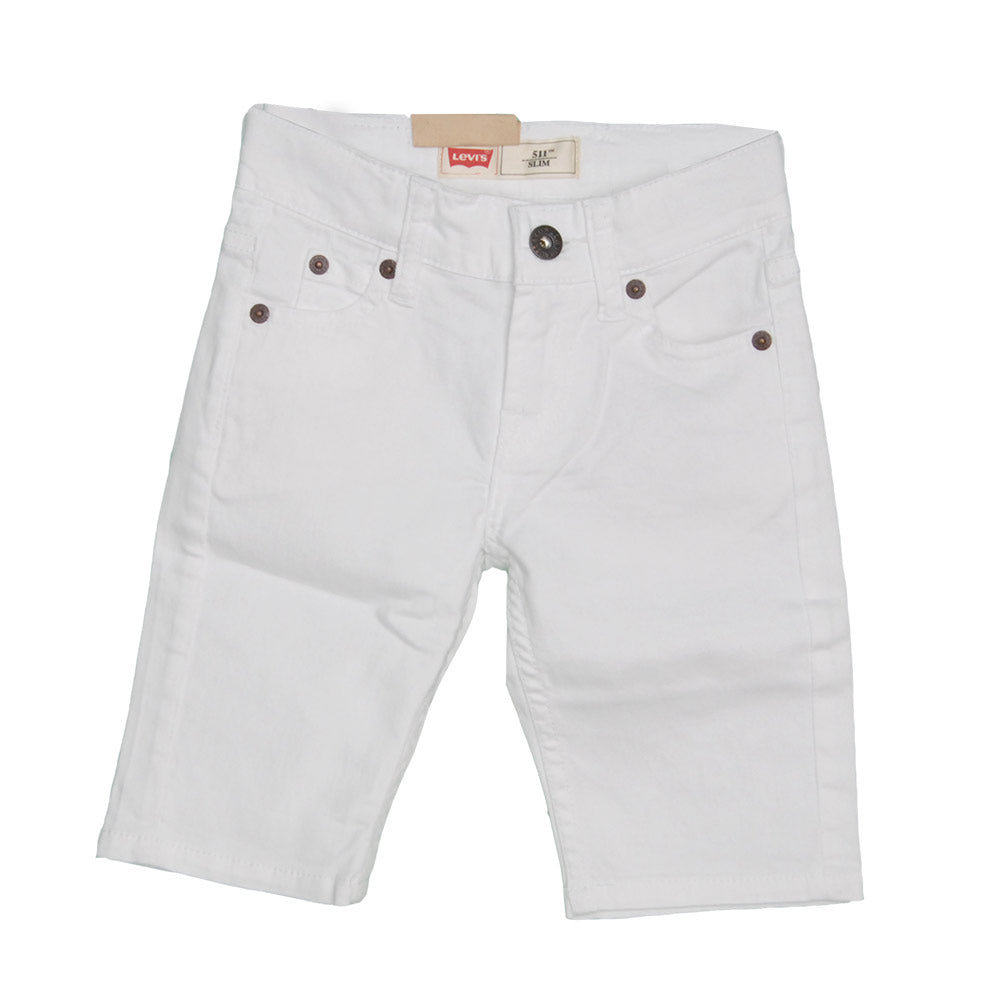 
  Bermuda shorts from the Levis children's clothing line. Five-pocket slim model, in matching co...