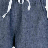 Baby linen bermuda shorts