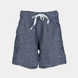 Baby linen bermuda shorts