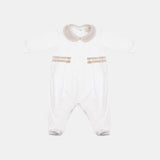 Newborn jersey onesie