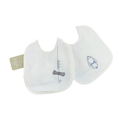 Square bi-pack bib