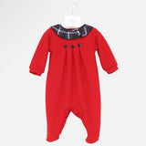 Baby girl knitted onesie