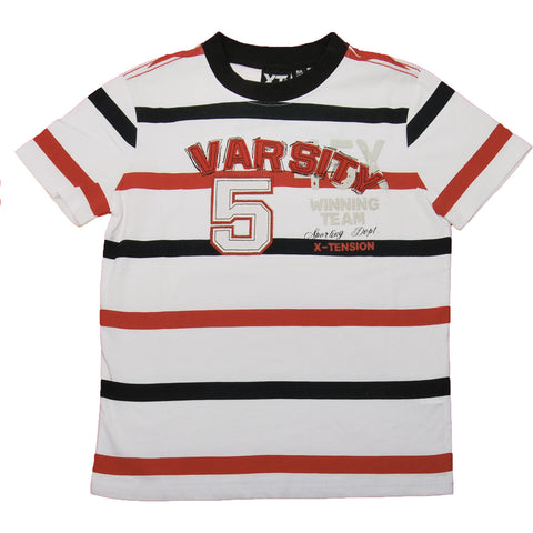 STRIPE JERSEY MC T-SHIRT