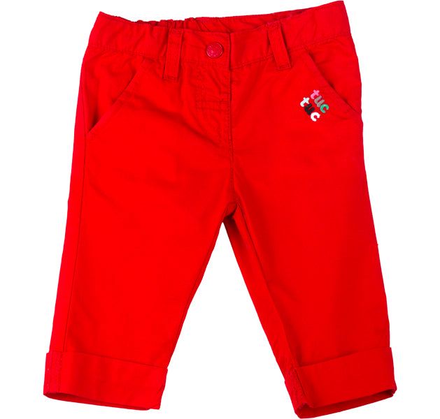 
  Trousers from the Tuc Tuc girls' clothing line with pockets, adjustable size at the waist. 


...