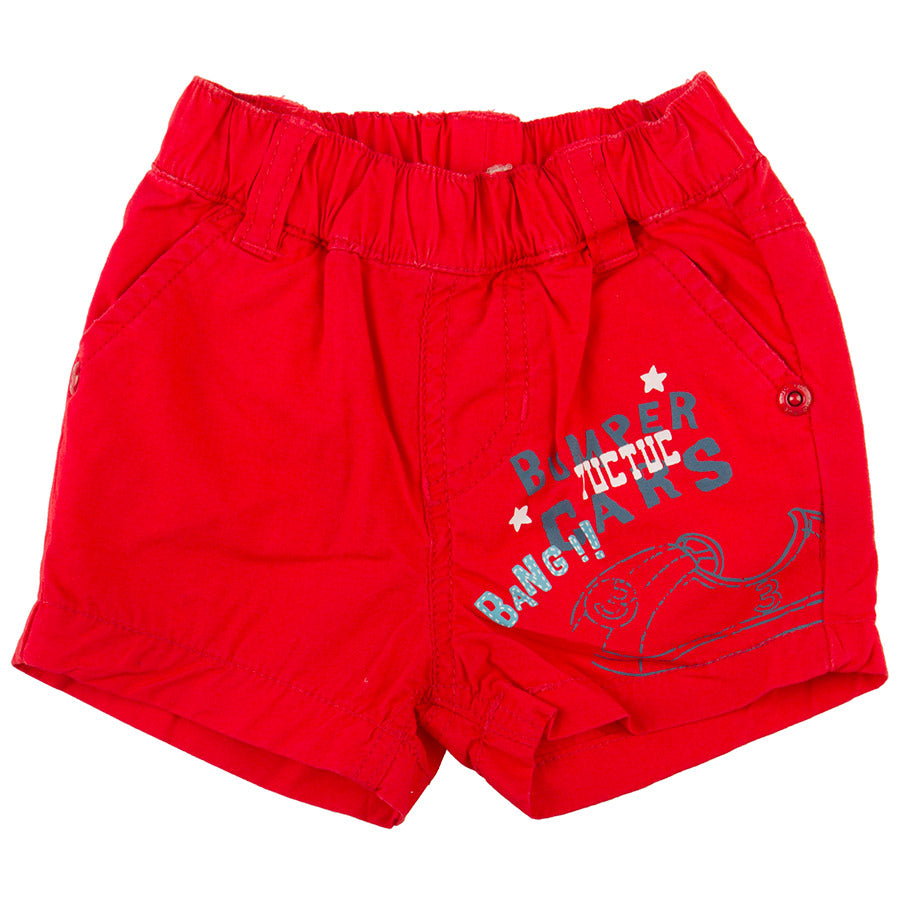 
  Poplin shorts from the Tuc Tuc children's clothing line with elastic
  at the waist and on the...