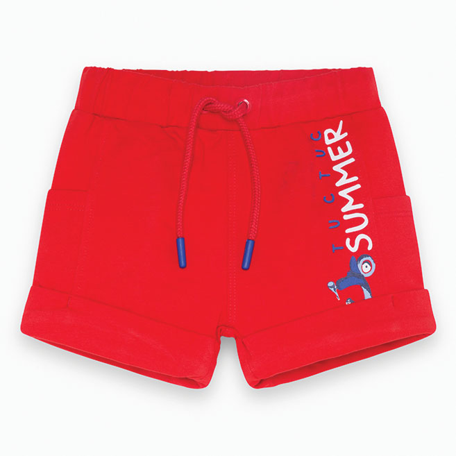 
  Brushed fleece shorts from the Tuc Tuc girl's clothing line, in matching colors
  joined with ...