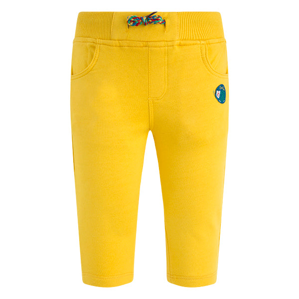 
  Children's Tuc Tuc trousers in sweatshirt, with elastic band and laces
  at the waist and side...