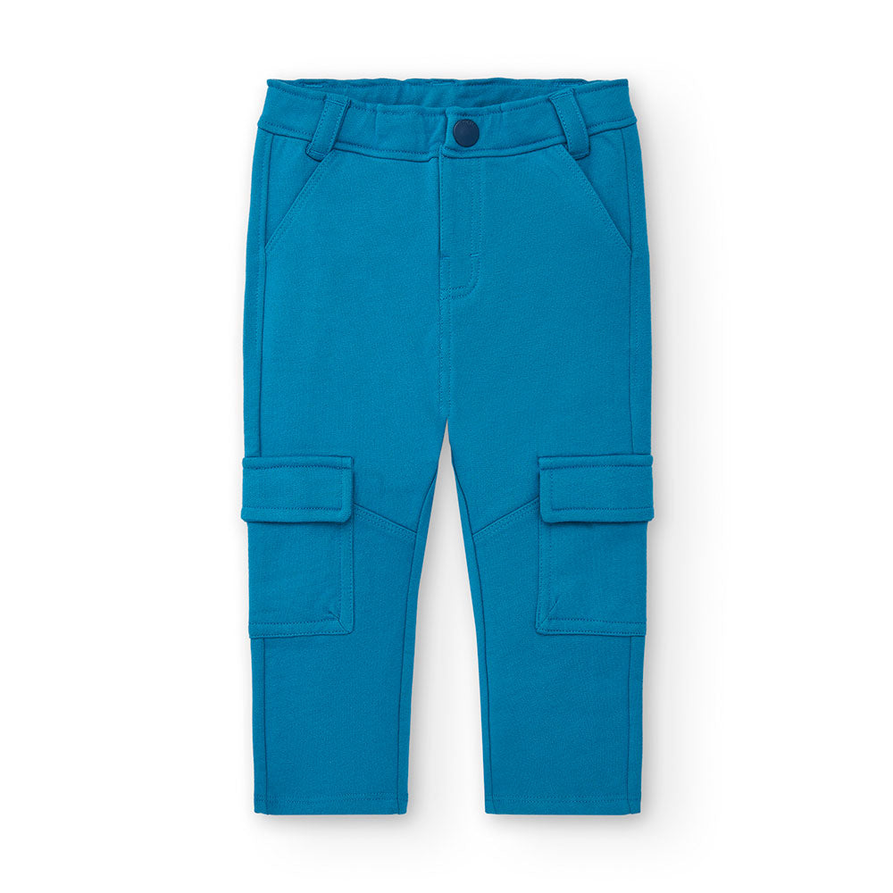 Trousers from the Tuc Tuc children's clothing line, in soft fabric with pockets on the front and ...